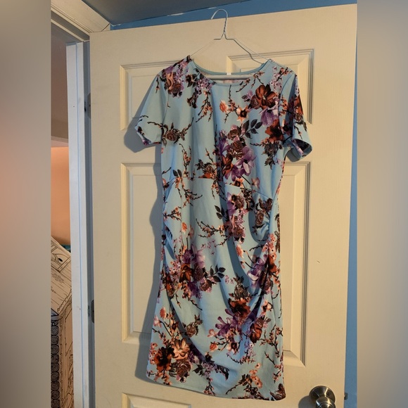 Pink blush maternity dress size XL - Picture 3 of 5